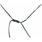 Zasłona z Lampek LED DKD Home Decor Biały PVC (300 x 1 x 200 cm)
