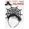 Diadem Czarny Pajęczyna Halloween