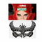 Maska Halloween Czarny Poliester