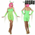 Kostium dla Dorosłych Kolor Zielony Sexy Alien 4 pcs