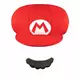 Czapka i wąsy Mario™ dla dzieci