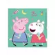 20 serwetek papierowych Peppa Pig™, 33 x 33 cm