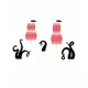 5 Toppery na tort impreza piracka 13,5 - 21,5 cm