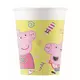 8 papierowych kubków Peppa Pig™ 200ml