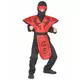 Kostium Ninja Czerwonego Smoka dla chłopca, Rozmiar: 4-6 lat (110-120 cm)