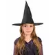 Halloweenowy czarny kapelusz czarownicy