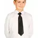 Krawat dziecięcy czarny 30 cm