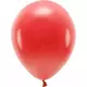100 Pastelowych czerwonych balonów lateksowych 26cm