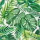 16 Palm Tropikalne serwetki papierowe Luau 33 x 33 cm