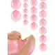 20 pastelowych różowych nadmuchiwanych balonów wiązanych 28 cm