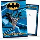 8 Zaproszenia na urodziny z kopertą Batman™ 10 x 16 cm