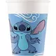 8 papierowych kubków Stitch™ 200 ml