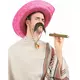 Dorosłe różowe meksykańskie sombrero