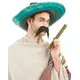 Dorosłe zielone meksykańskie sombrero