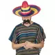 50 cm Dorosłe Wielokolorowe Sombrero