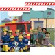 8 plastikowych torebek Strażak Sam™ 16 x 23 cm