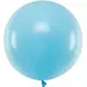 60cm niebieski gigantyczny balon lateksowy