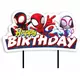 Patera na tort Happy Birthday Spidey i przyjaciele™ 17,5 cm