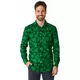 Męska koszula w koniczyny Suitmeister™ Saint Patrick, Rozmiar: Small (EU 44-46)