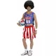 Strój koszykarza NBA dla dorosłych, Rozmiar: Large