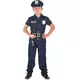Kostium policjanta z krótkim rękawem dla dzieci, Rozmiar: 10-12 lat (130-140 cm)