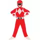 Klasyczny czerwony kostium Power Ranger™ dla dziecka, Rozmiar: 5-6 lat (110 to 116 cm)