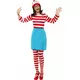 Kostium Gdzie jest Waldo?™ dla kobiet, Rozmiar: Large