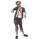 Kostium zombie dla chłopca na Halloween, Rozmiar: 10-12 lat (145/158 cm)