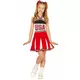 Kostium cheerleaderka USA dla dziewczynki, Rozmiar: 10-12 lat (142-148 cm)