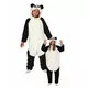 Kombinezon panda dla dzieci, Rozmiar: 10-12 lat (142-148 cm)