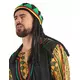 Aksamitna czapka rasta z dredami dla dorosłych, image 2