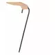 Czarna laska 80 cm, image 2