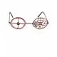 Steampunk Brązowe Okrągłe Okulary, image 2