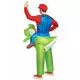 Nadmuchiwany kostium Mario na Yoshi Nintendo® dla dorosłych, image 2