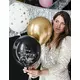 6 balonów Szczęśliwego Nowego Roku w kolorze czarno-złotym 30 cm, image 2