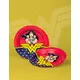 8 talerzyków papierowych Wonder Woman™ o średnicy 23 cm, image 2