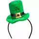 Mini Top Hat Saint Patrick dla dorosłych ze złotą klamrą, image 2