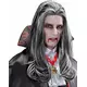 Długa dwukolorowa peruka wampira dla dorosłych na Halloween, image 2