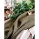 Bieżnik z gazy bawełnianej w kolorze khaki, 30 cm x 3 m, image 2