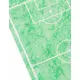 Zielony bieżnik z motywem boiska piłkarskiego, 30 cm x 5 m, image 2
