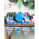 Papierowa girlanda z flagami Stitch™ 230 cm, image 2