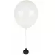 Balon z czarnym helem waga 35 g, image 2