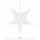 Biały wiszący lampion w kształcie gwiazdy 60 cm, image 2