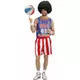 Strój koszykarza NBA dla dorosłych, Rozmiar: X-Large, image 2