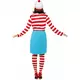 Kostium Gdzie jest Waldo?™ dla kobiet, Rozmiar: X-Large, image 2