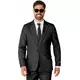 Suitmeister™ Męski Czarny Garnitur Mr. Solid, Rozmiar: XX-Large (EU 60-62), image 2