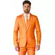 Garnitur męski Suitmeister™ Mr. Solid pomarańczowy, Rozmiar: X-Large (EU 56-58), image 2