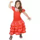 Czerwony kostium tancerki flamenco w białe kropki dla dziewczynek, Rozmiar: 4-6 lat (110-120 cm), image 2