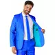 Suitmeister™ męski niebieski garnitur Mr. Solid, Rozmiar: Large (EU 52-54), image 3