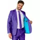 Suitmeister™ Męski Fioletowy Garnitur Mr. Solid, Rozmiar: Large (EU 52-54), image 3